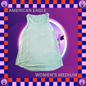 Turquoise American Eagle Cami